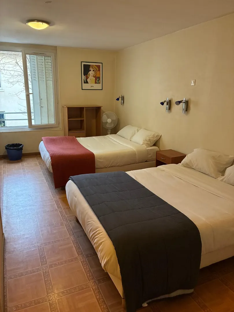 Chambre Lits Jumeaux - Hôtel Au Bon Séjour Vitry-le-François